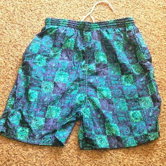 surf sport Other - Surf Sport vintage surf trunks teal and purple XL 18